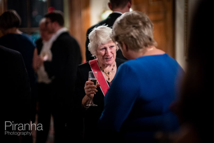 Evening event photography at Fishmongers' Hall in London - guest