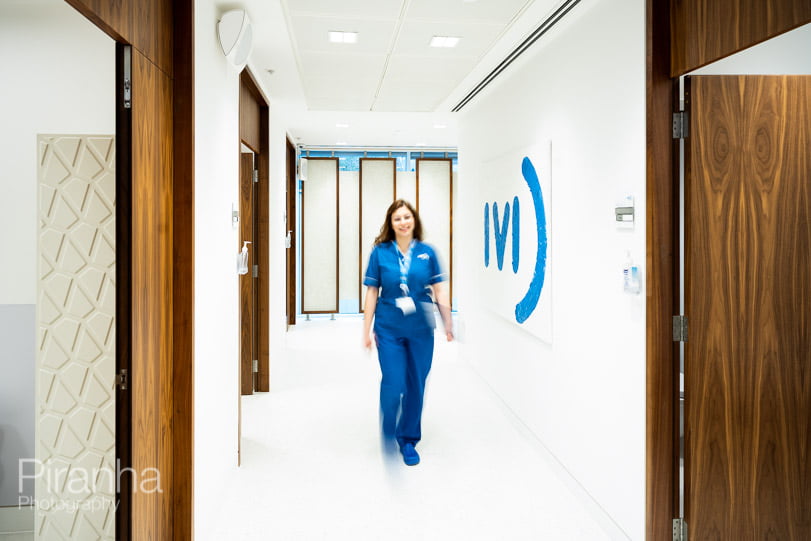 Website Photography for Fertility Clinic in Wimpole Street, London 74 Laboratory photography in Harley Street London - nurse