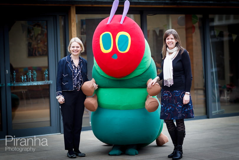 Event photography of The Very Hungry Caterpillar day at Hampton Court, London