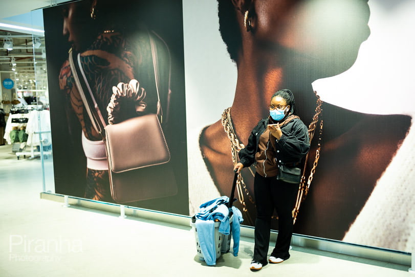 shopper in Birmingham