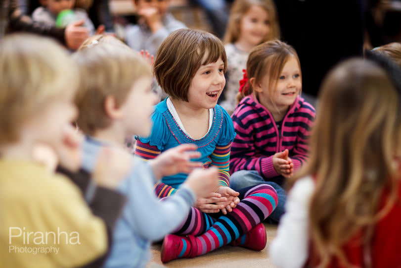 Event photography of The Very Hungry Caterpillar day at Hampton Court, London