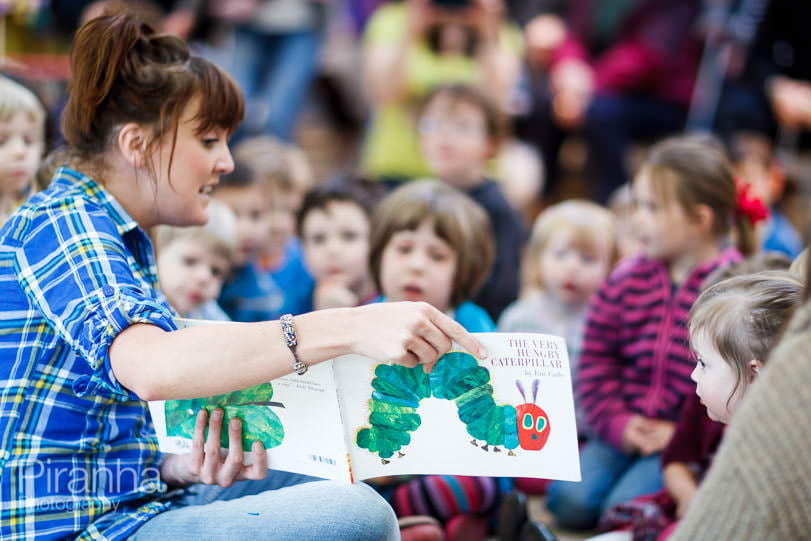 Event photography of The Very Hungry Caterpillar day at Hampton Court, London