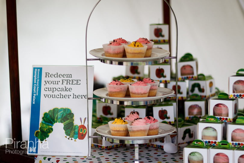 Event photography of The Very Hungry Caterpillar day at Hampton Court, London