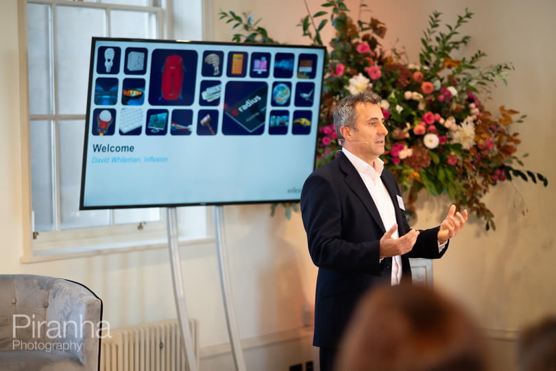 Corporate photography of Speaker at Diversity Event in London