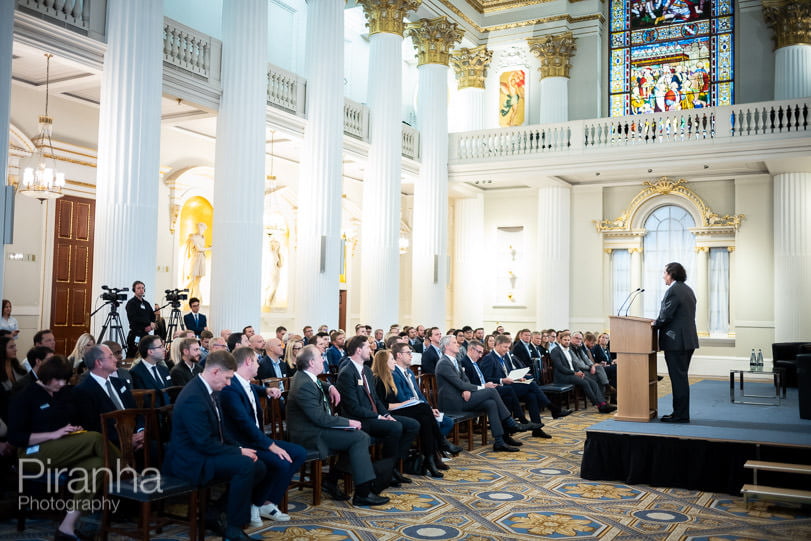 Speaker Photography at Mansion House in City of London