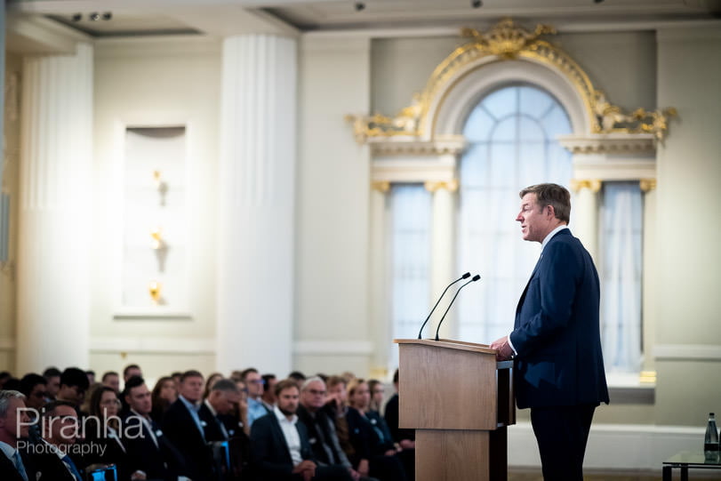 Presentation Photography at Mansion House in City of London