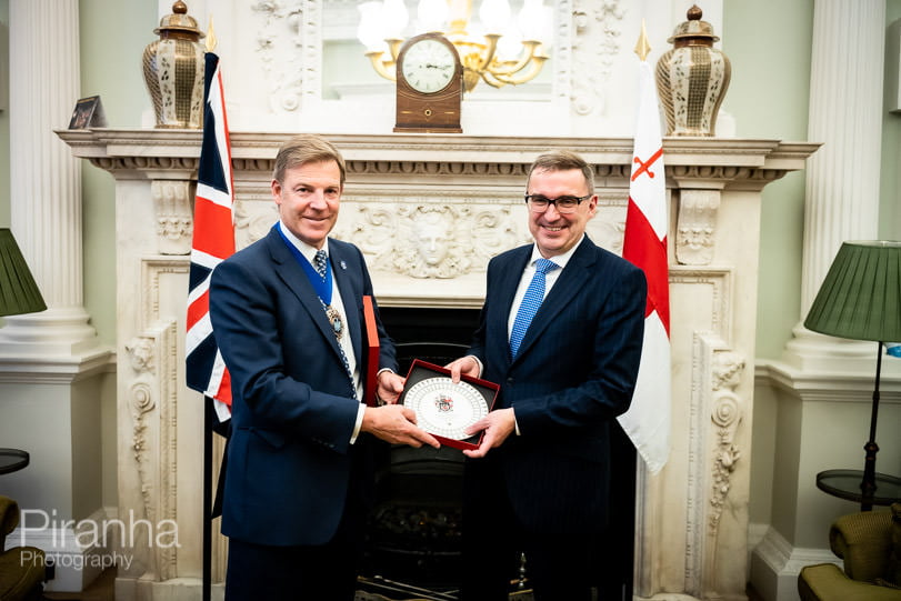 Presentation Photography at Mansion House in City of London