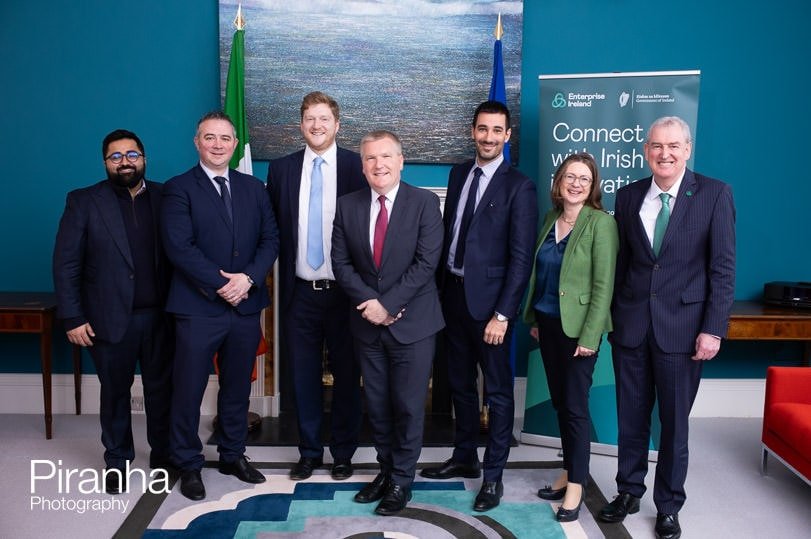 London photography for trade delegation for LinkedIn