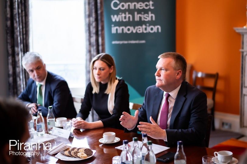 London photography for trade delegation for LinkedIn