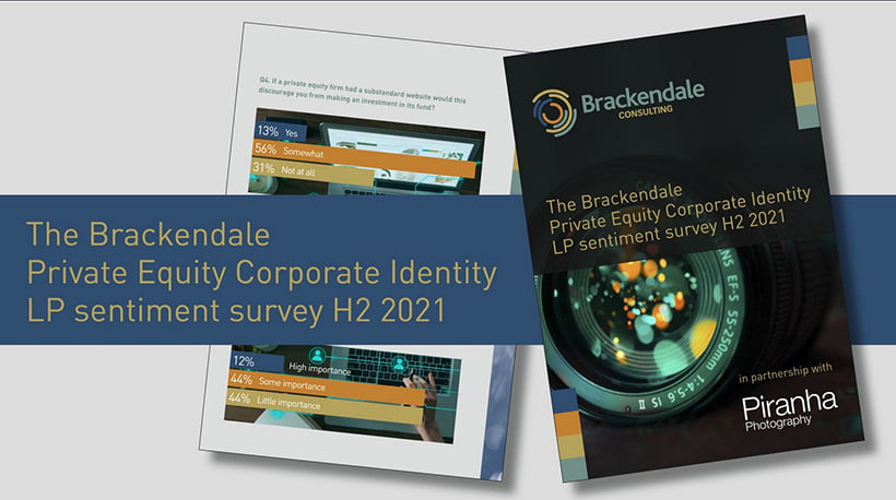 Private Equity Companies Survey to Find out if Corporate Identity, Photography, Branding and Marketing Material Matter to LPs 5 Survey image