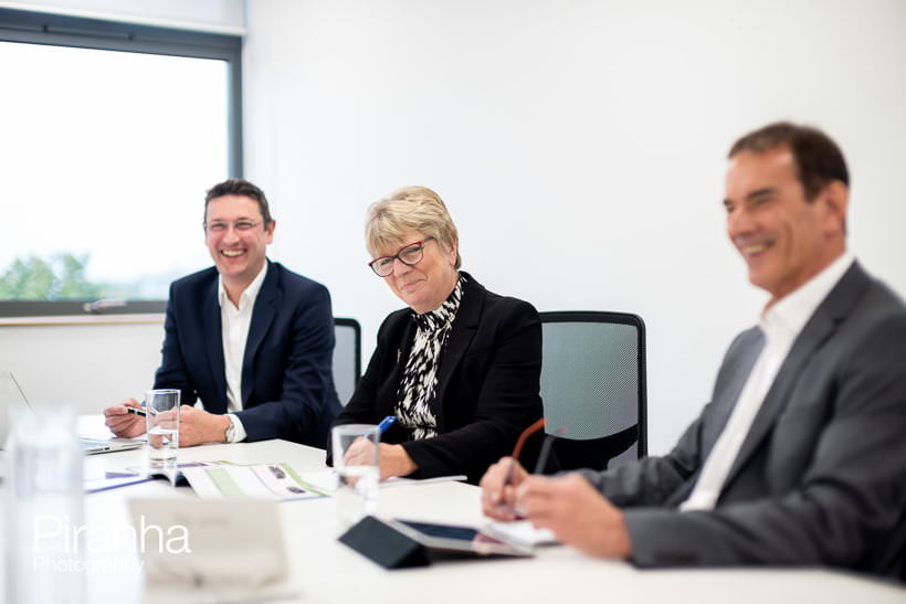 Technology Company Annual Report Photography 11 Directors meeting photography for annual report