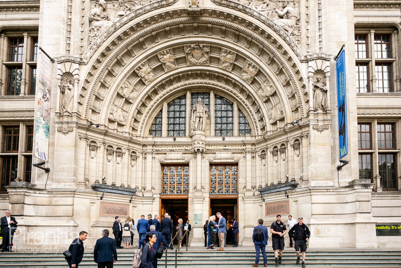 Victoria and Albert Museum Event - exterior of building