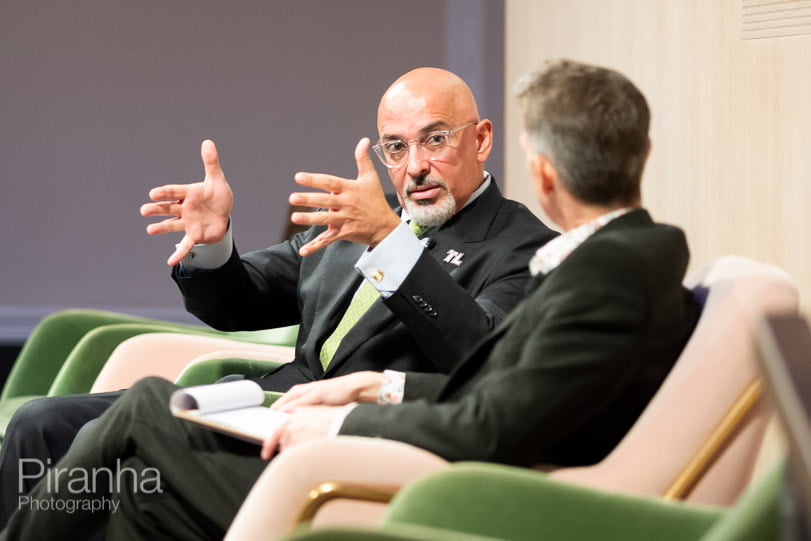 Event photographer for the Royal Society of Arts - Nadhim Zahawi