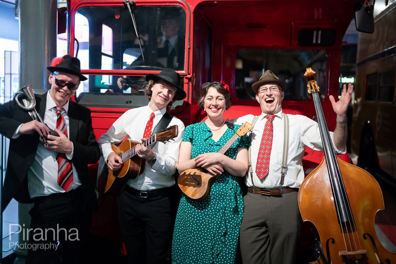 London Transport Museum - corporate evening event photography