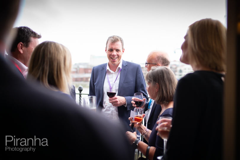 Anniversary Party photography at Shakespeare's Globe - guests