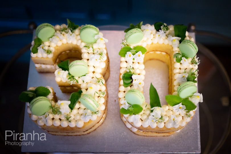 Anniversary Party photography at Shakespeare's Globe - 30th anniverary cake