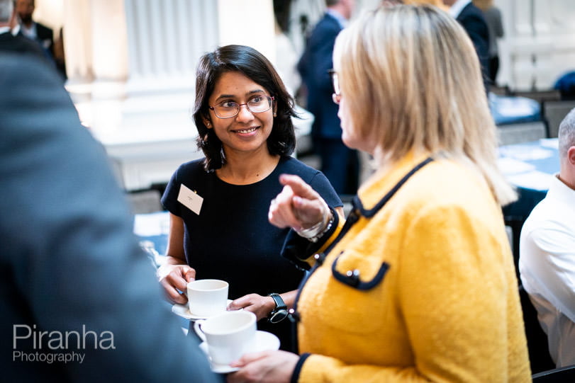 Event photography at Capital Markets afternoon in Liverpool Street hotel, London