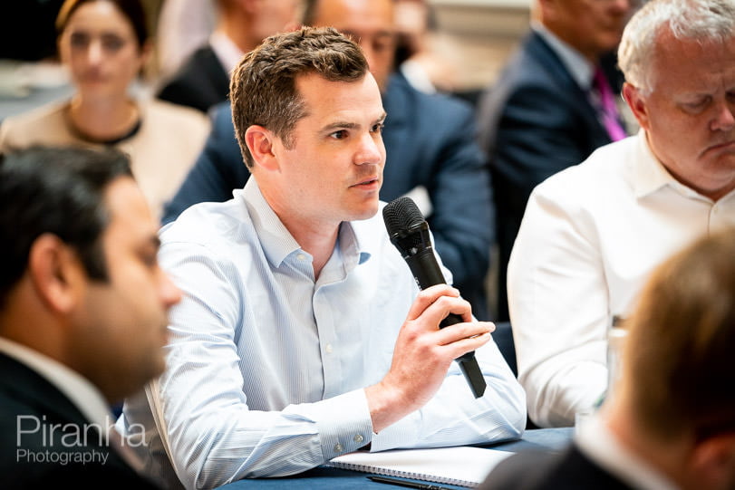 Event photography at Capital Markets afternoon in Liverpool Street hotel, London