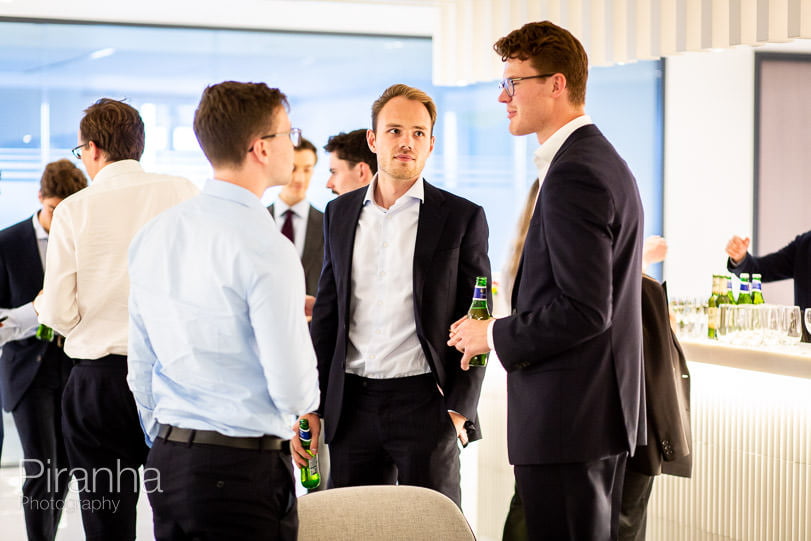 Event Photography by Team Photographer Teo 4 Guests and the client photographed at London corporate event
