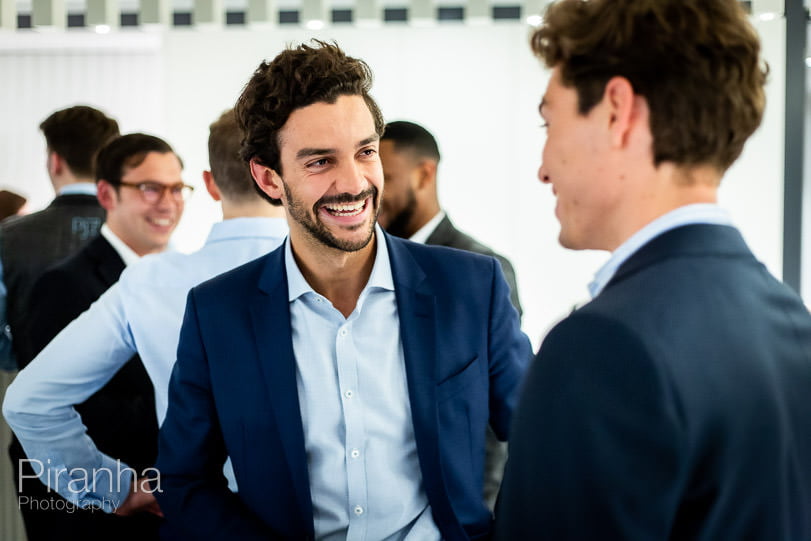 Guests photographed at London evening event