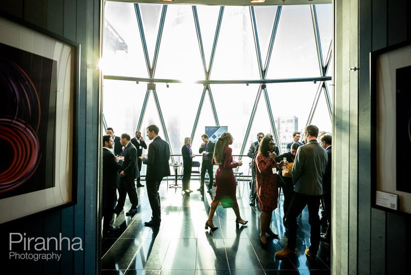 Photography of official opening of London branch of law firm