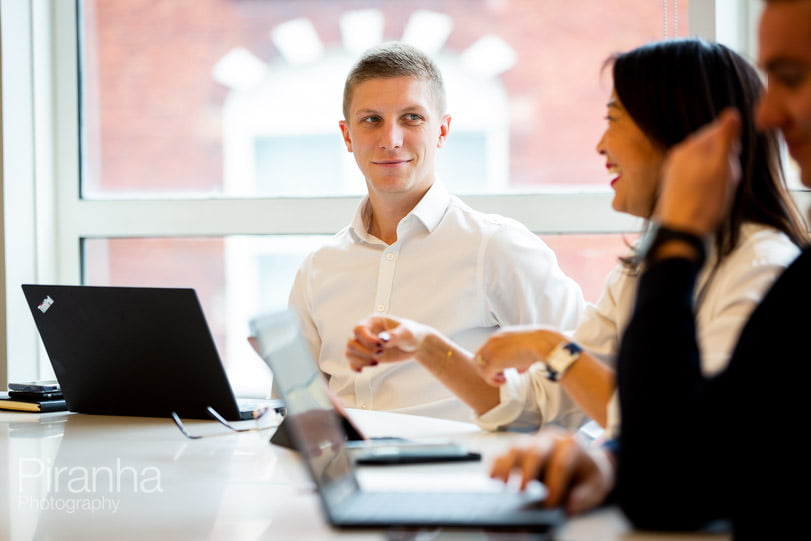 Meeting photography in London offices