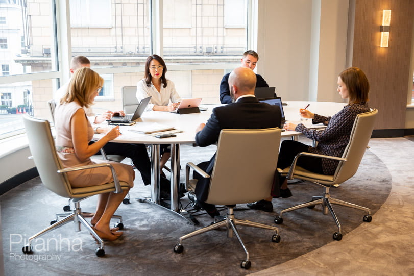 Meeting photography in London offices