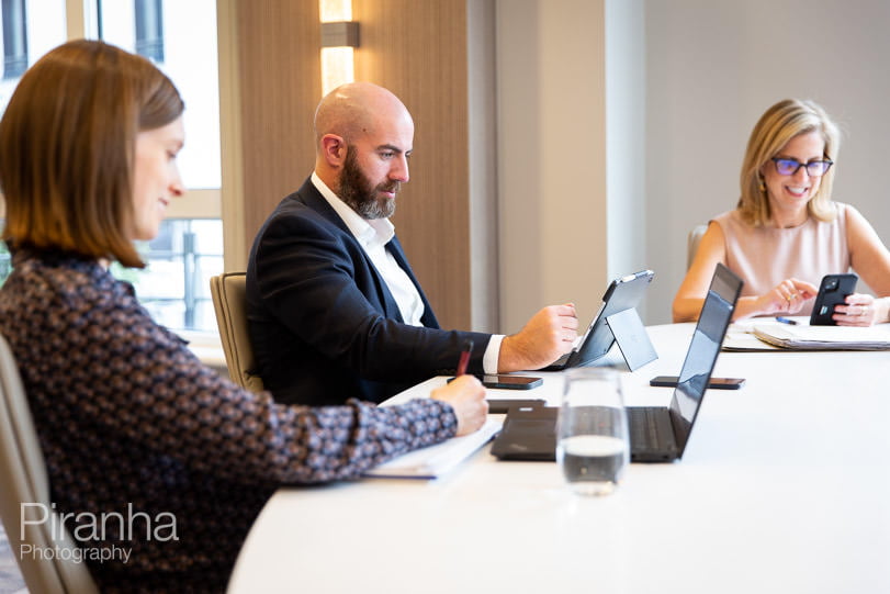 Meeting photography in London offices