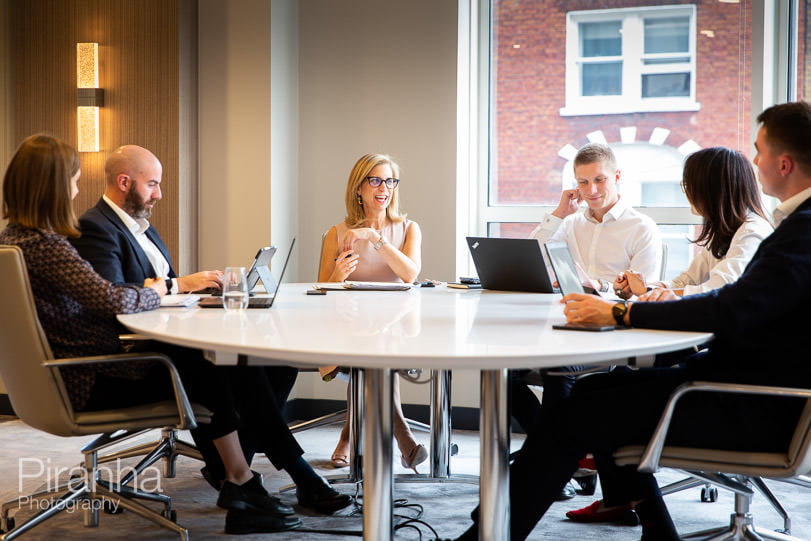 Meeting photography in London offices