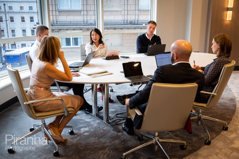 Meeting photography in London offices