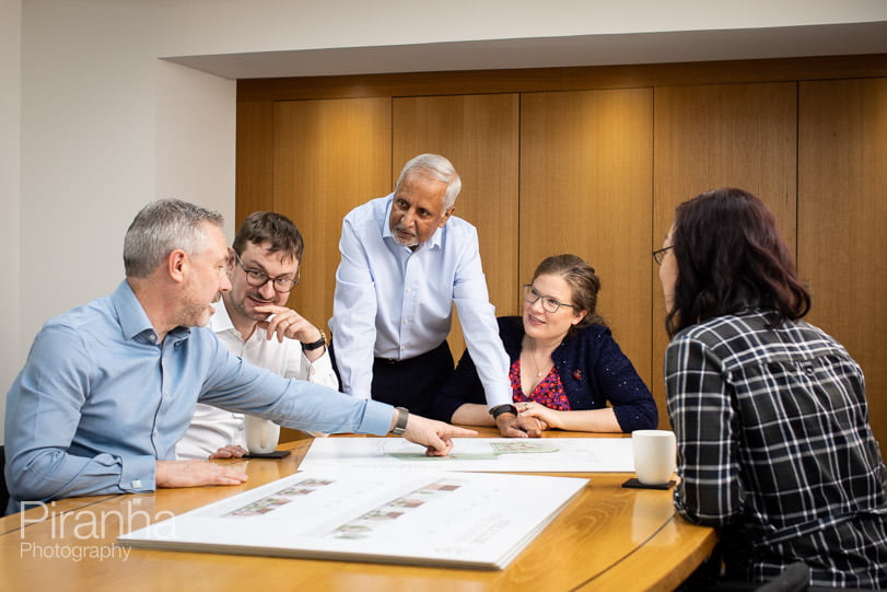 Meeting photography taken in company's offices