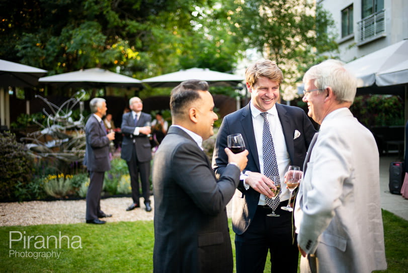 Photography and Video for London Venue 6 Photography of venue - gardens during drinks party
