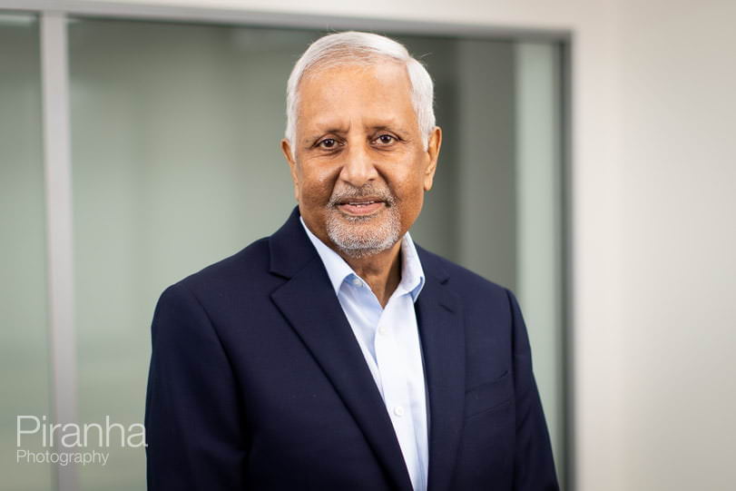 Environmental portrait taken for company in London office