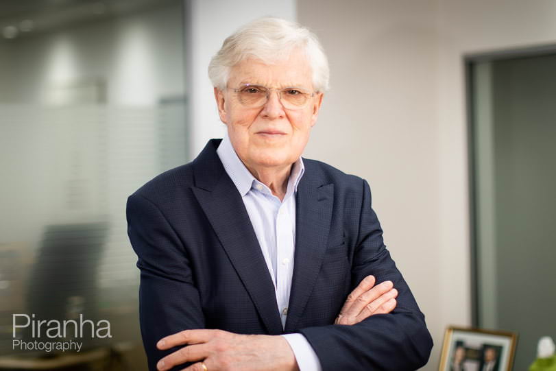 Environmental portrait taken in London office