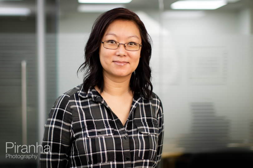 Environmental portrait taken in London office