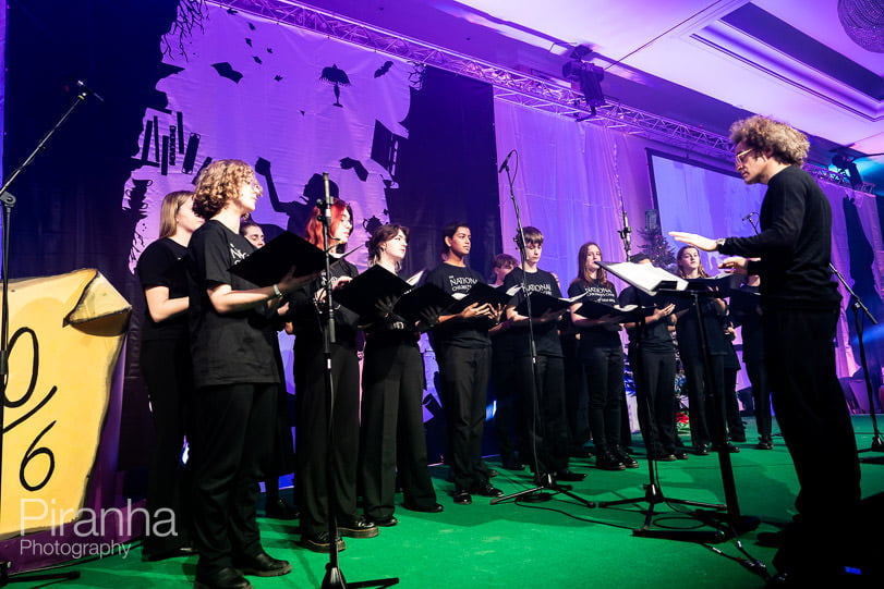 Photograph of Choir of the Year, the National Children’s Choir of Great Britain, in London