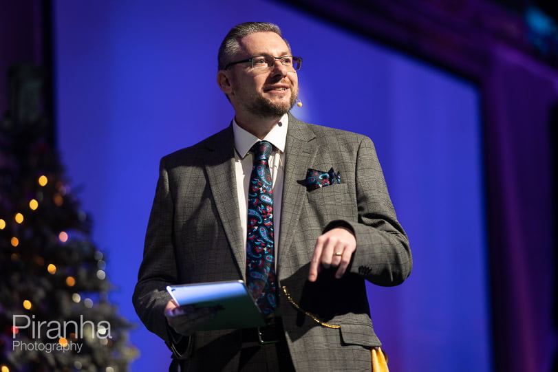 CEO Photographed at London Christmas lunch for MPA