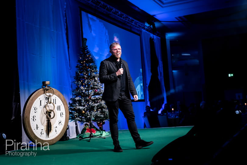 Photograph of Comedian Rob Beckett at the Hilton in London