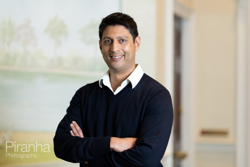 Portrait photography for London business.