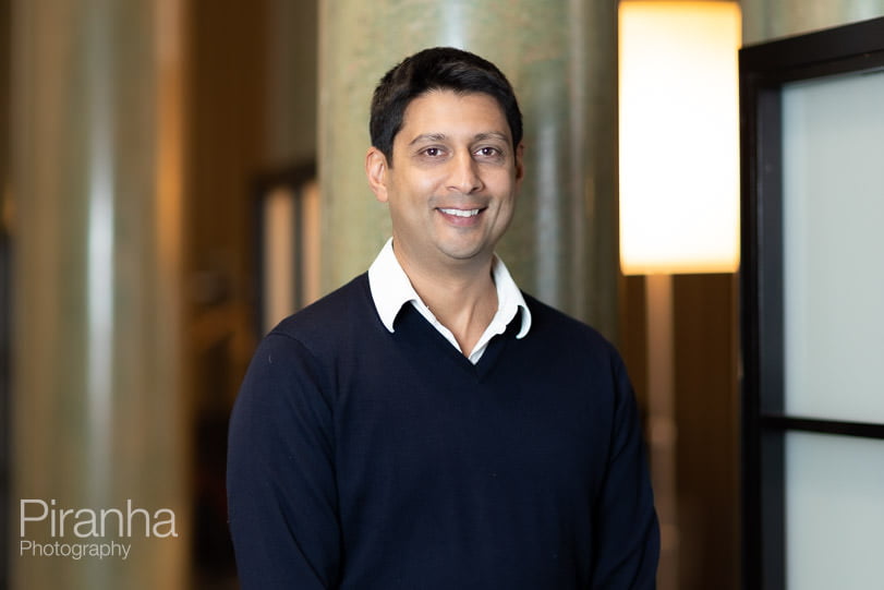 Portrait photography for London business.