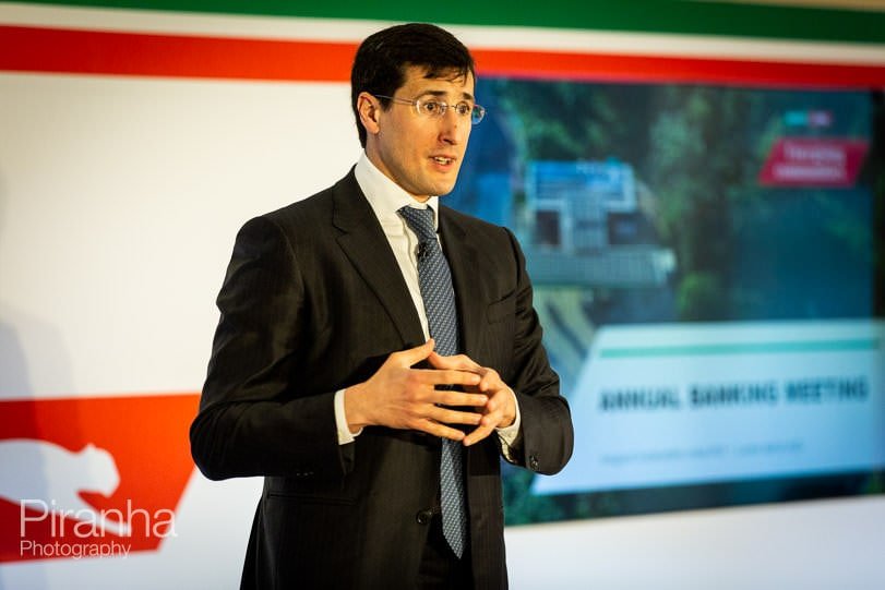 Investor event photographer in London - speaker