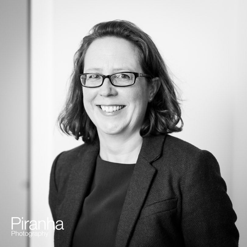 headshots in black and white