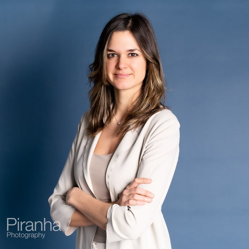 Corporate head shot for Team page on website photographed in London offices.