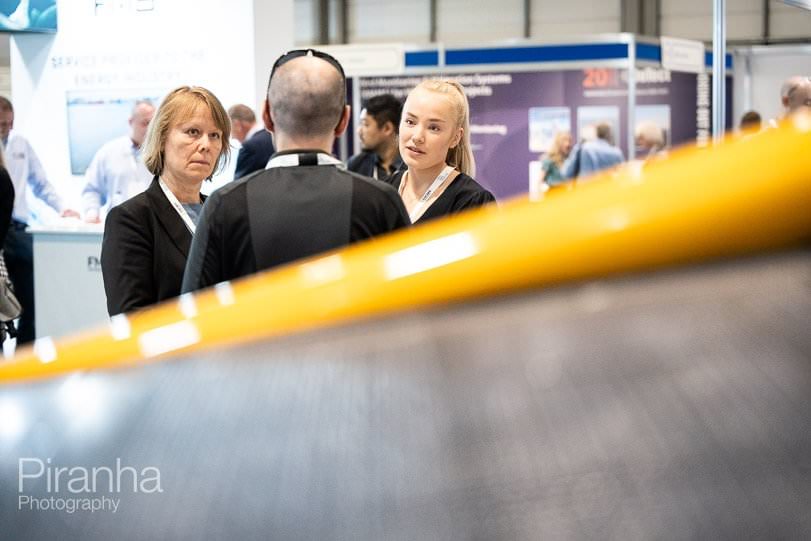 Exhibition stand photographer at Excel exhibition centre in London - professional photography of the day and visitors