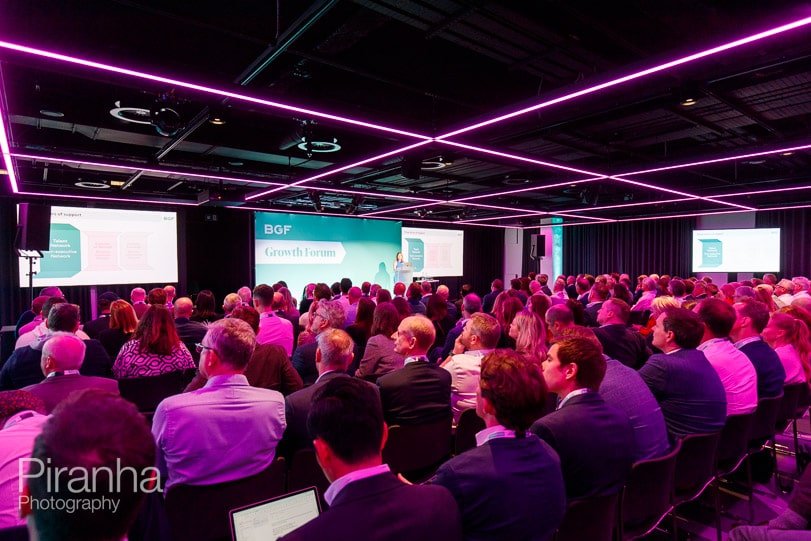 Portfolio day photography in London - photograph of audience in Science Museum