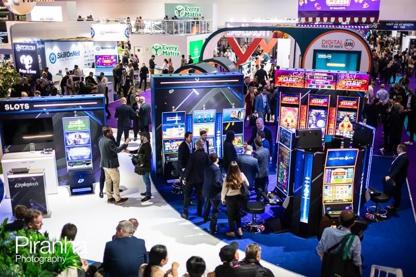 Stand photography at ExCeL London of gaming company