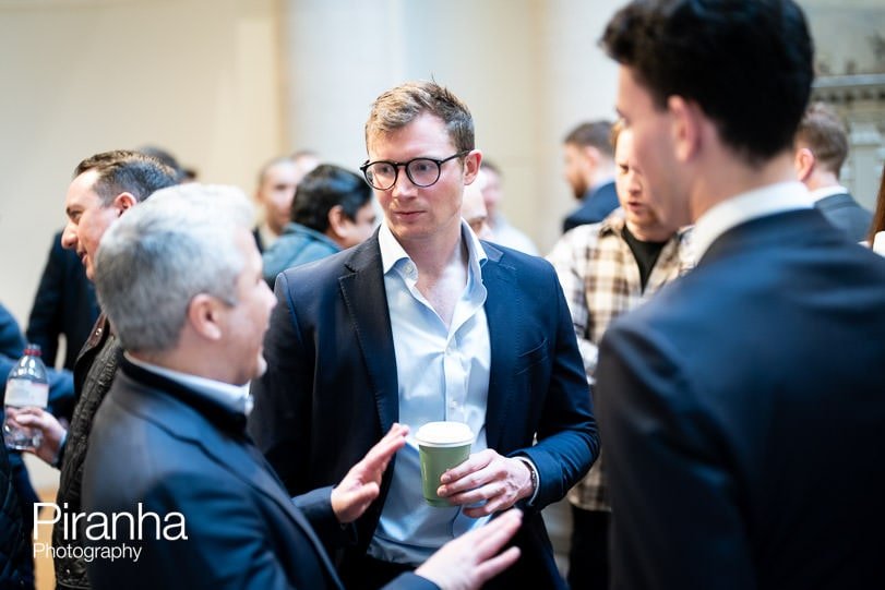 Meet and greet photographed during corporate event in London
