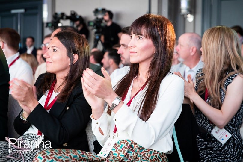 Corporate event photography at European Conference in London - audience