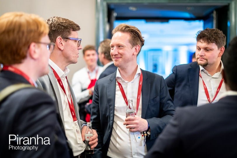 Corporate event photography at European Conference in London