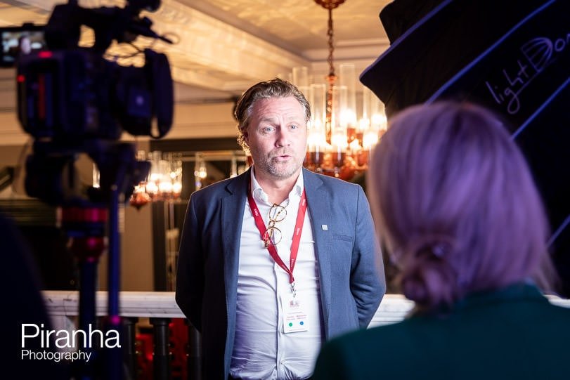 European conference photographer at Rosewood London